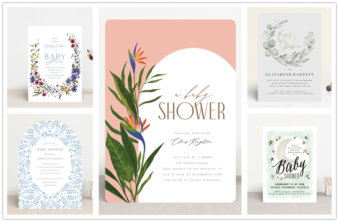 Top 8 Baby Shower Invitation Cards